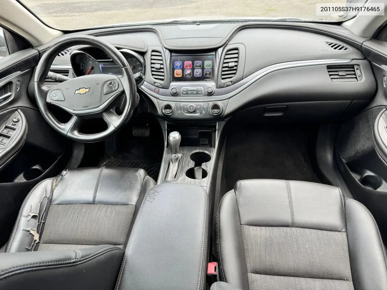 2017 Chevrolet Impala Lt VIN: 2G1105S37H9176465 Lot: 63716215