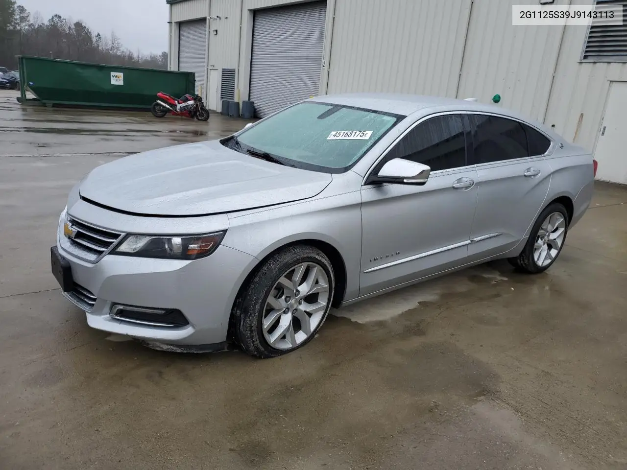 2018 Chevrolet Impala Premier VIN: 2G1125S39J9143113 Lot: 45168175