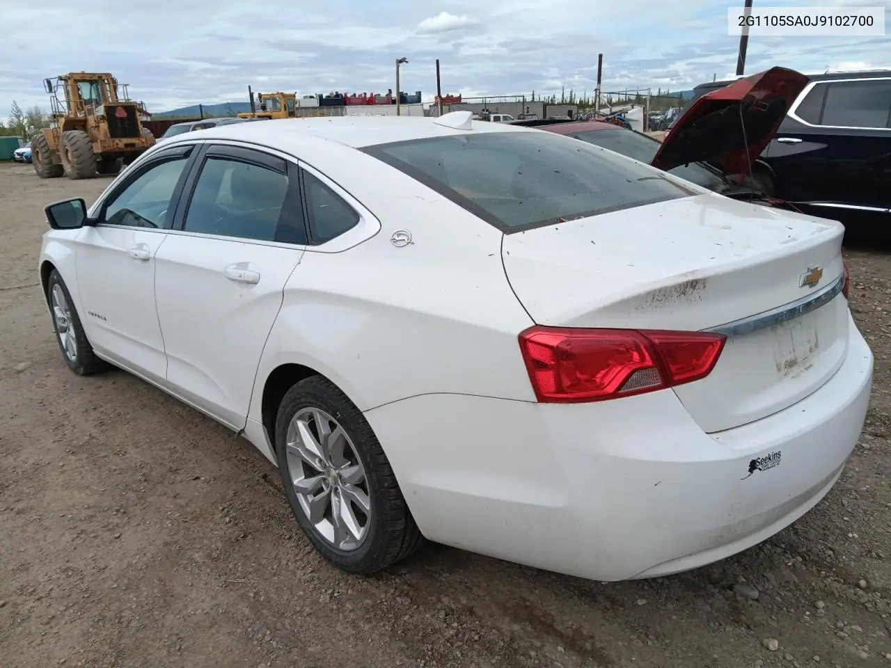 2018 Chevrolet Impala Lt VIN: 2G1105SA0J9102700 Lot: 59277345