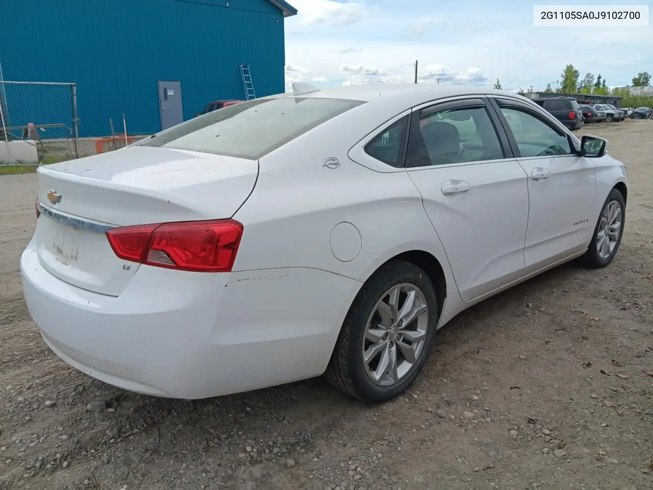2018 Chevrolet Impala Lt VIN: 2G1105SA0J9102700 Lot: 59277345