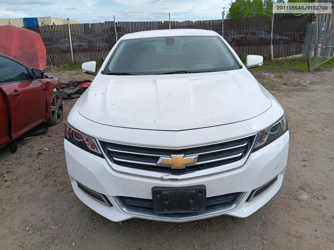 2018 Chevrolet Impala Lt VIN: 2G1105SA0J9102700 Lot: 59277345