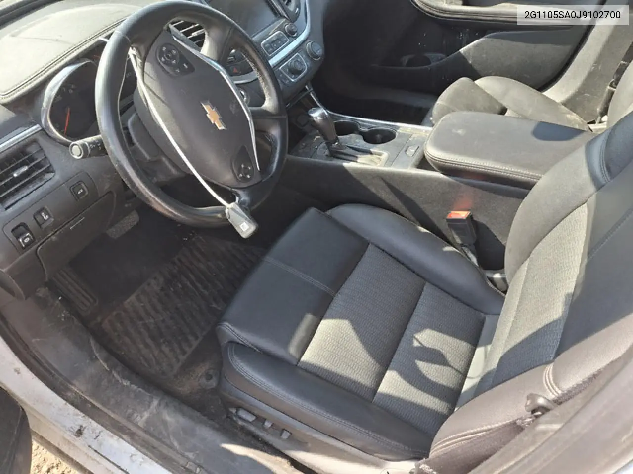 2018 Chevrolet Impala Lt VIN: 2G1105SA0J9102700 Lot: 59277345