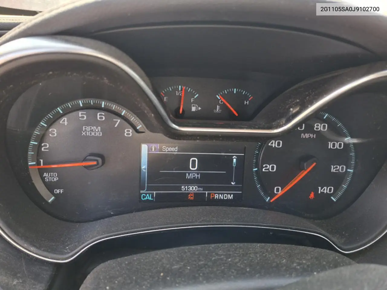 2018 Chevrolet Impala Lt VIN: 2G1105SA0J9102700 Lot: 59277345