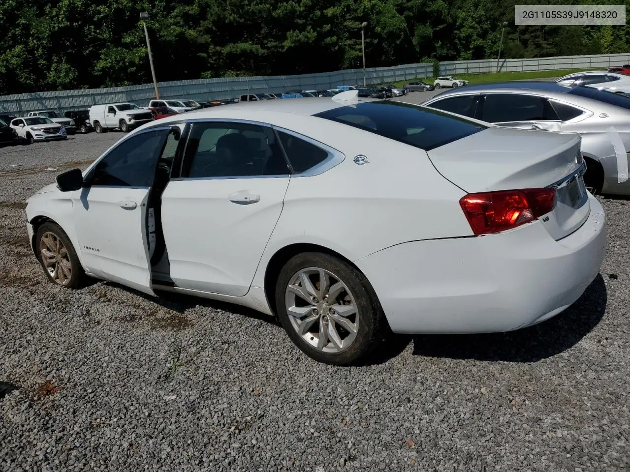 2018 Chevrolet Impala Lt VIN: 2G1105S39J9148320 Lot: 61401035