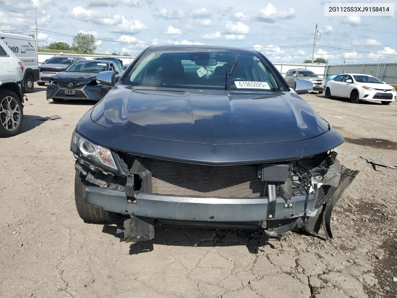 2018 Chevrolet Impala Premier VIN: 2G1125S3XJ9158414 Lot: 61965925