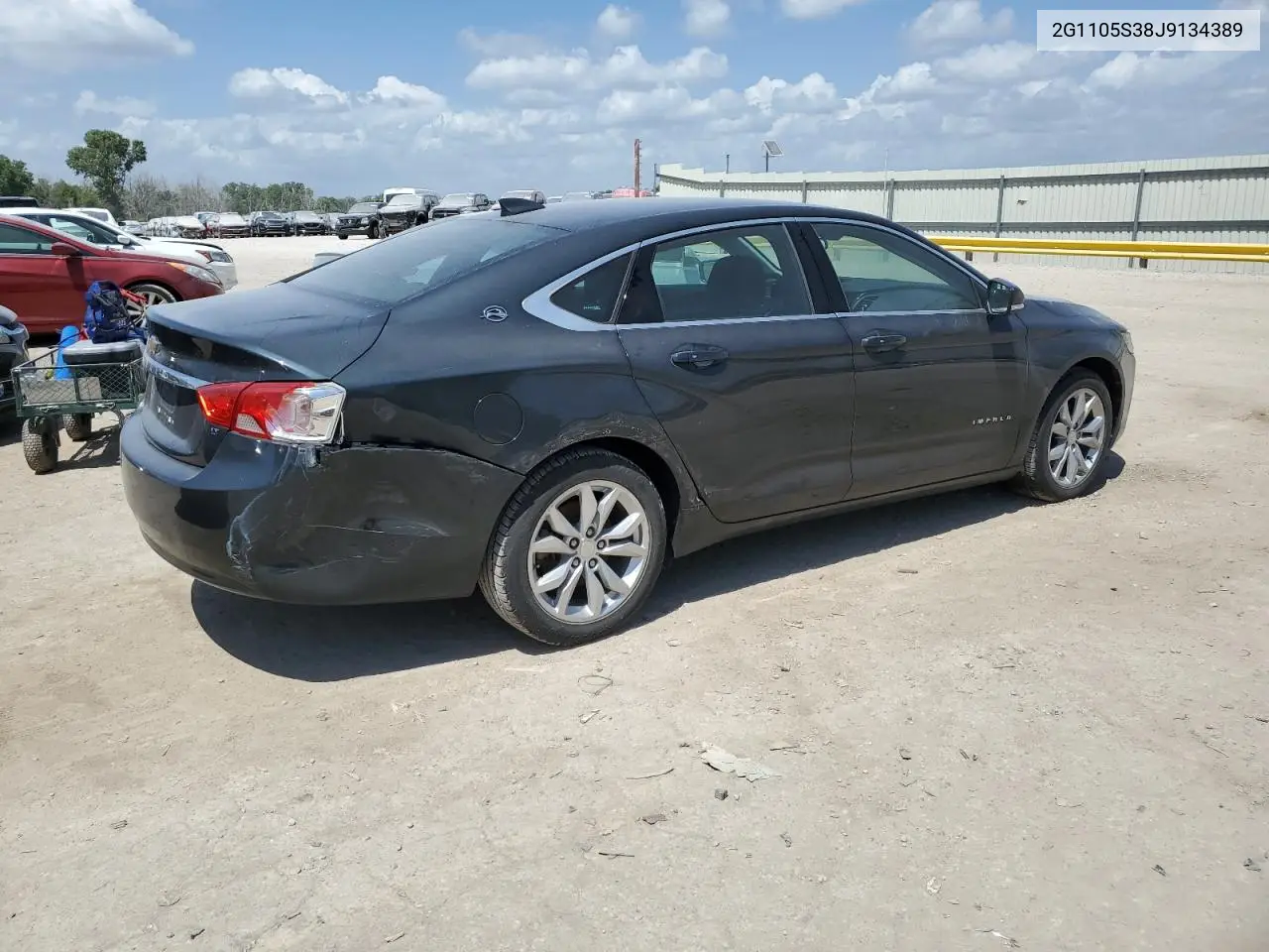 2018 Chevrolet Impala Lt VIN: 2G1105S38J9134389 Lot: 62485665
