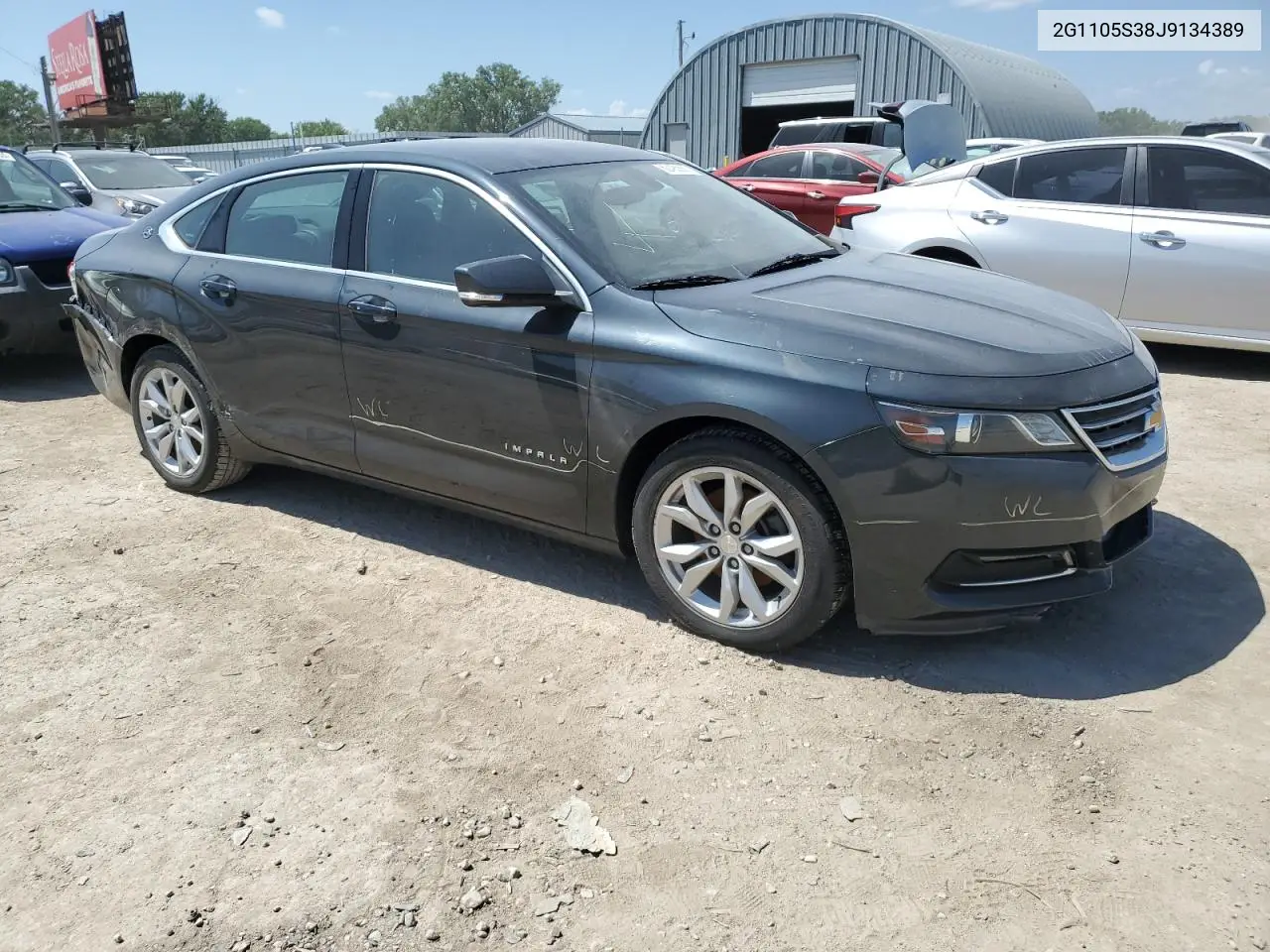 2018 Chevrolet Impala Lt VIN: 2G1105S38J9134389 Lot: 62485665