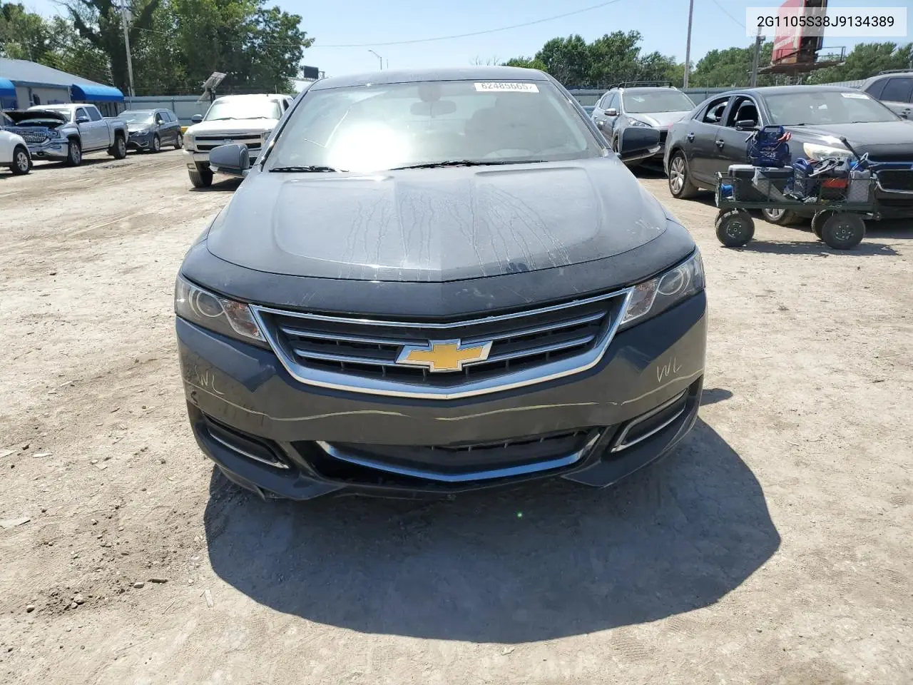 2018 Chevrolet Impala Lt VIN: 2G1105S38J9134389 Lot: 62485665