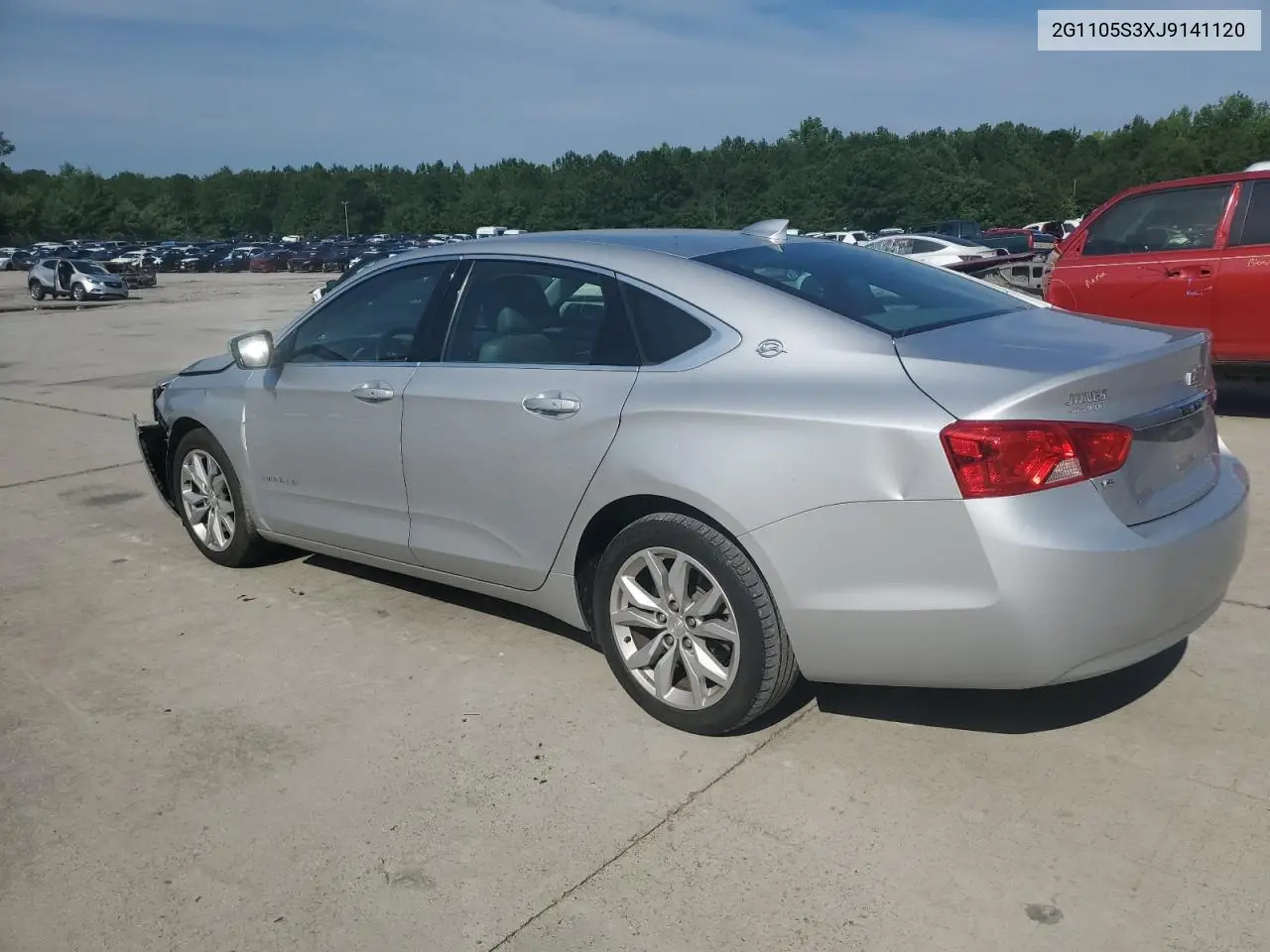 2018 Chevrolet Impala Lt VIN: 2G1105S3XJ9141120 Lot: 62733275