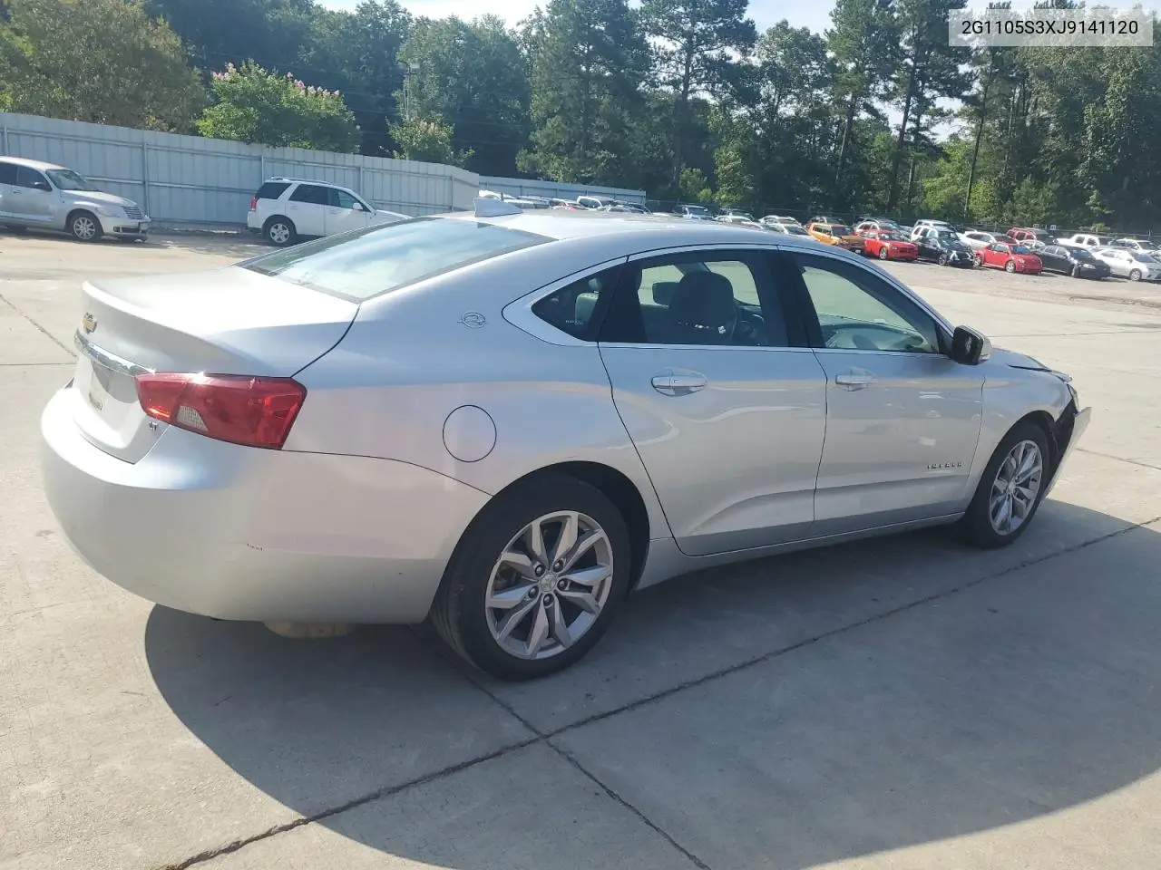 2018 Chevrolet Impala Lt VIN: 2G1105S3XJ9141120 Lot: 62733275