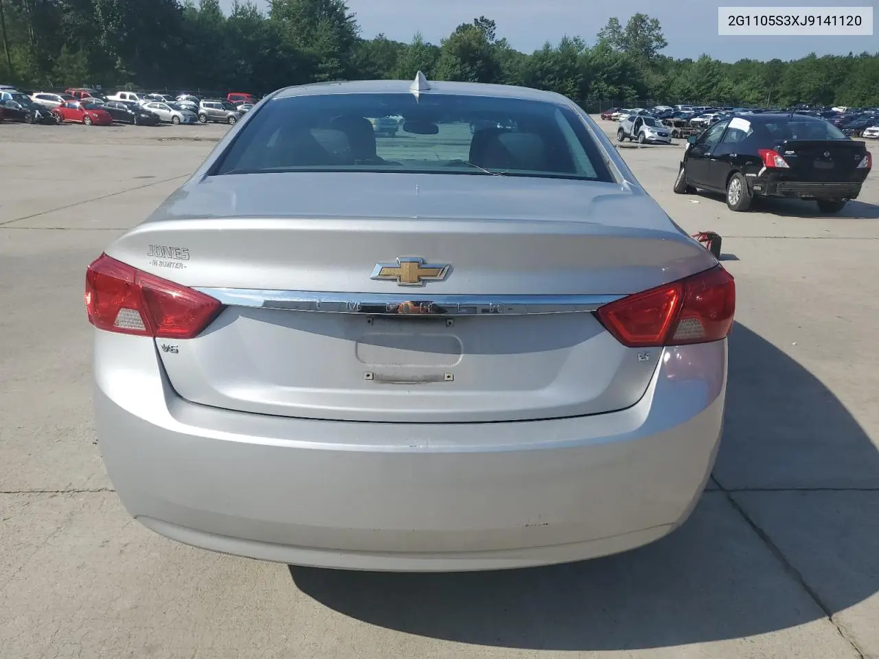 2018 Chevrolet Impala Lt VIN: 2G1105S3XJ9141120 Lot: 62733275