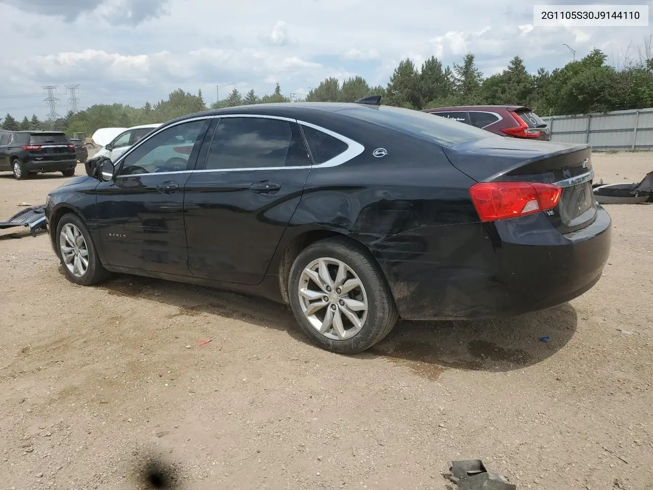 2018 Chevrolet Impala Lt VIN: 2G1105S30J9144110 Lot: 62764335