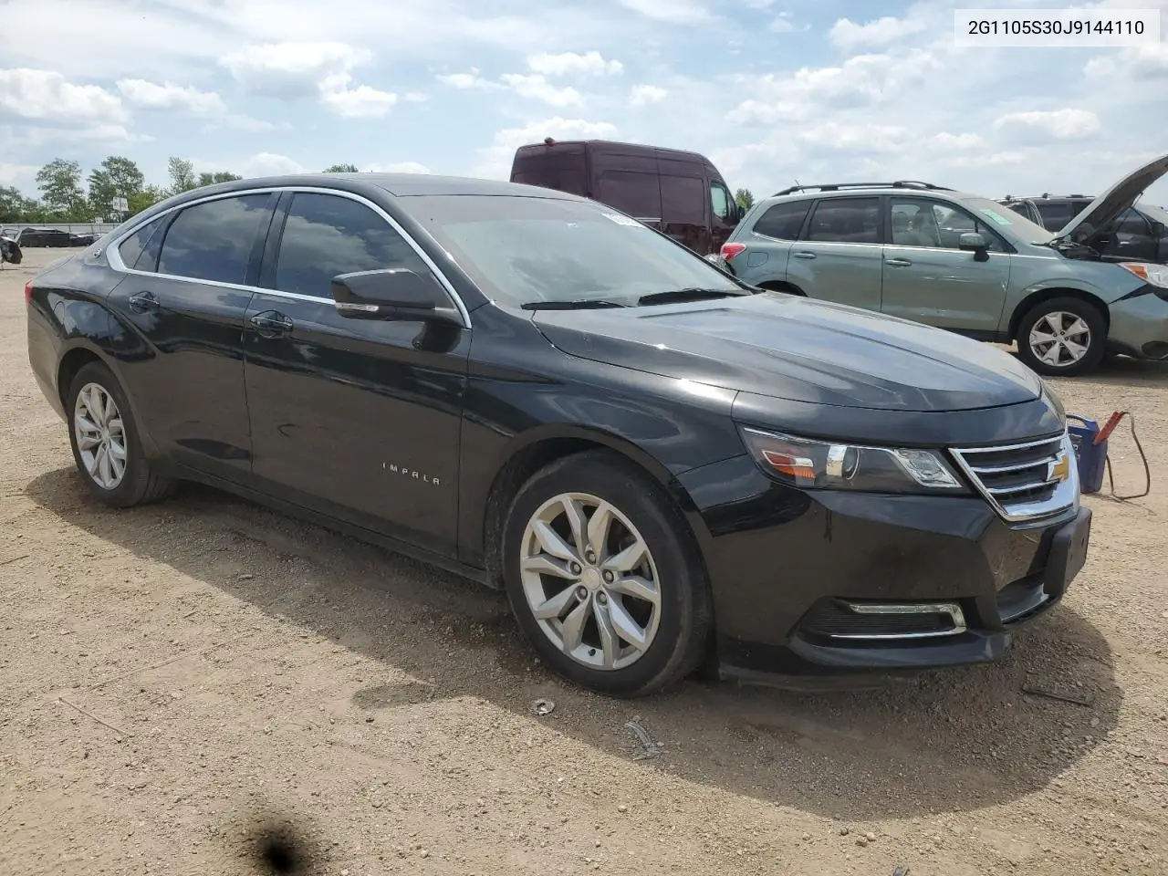 2018 Chevrolet Impala Lt VIN: 2G1105S30J9144110 Lot: 62764335