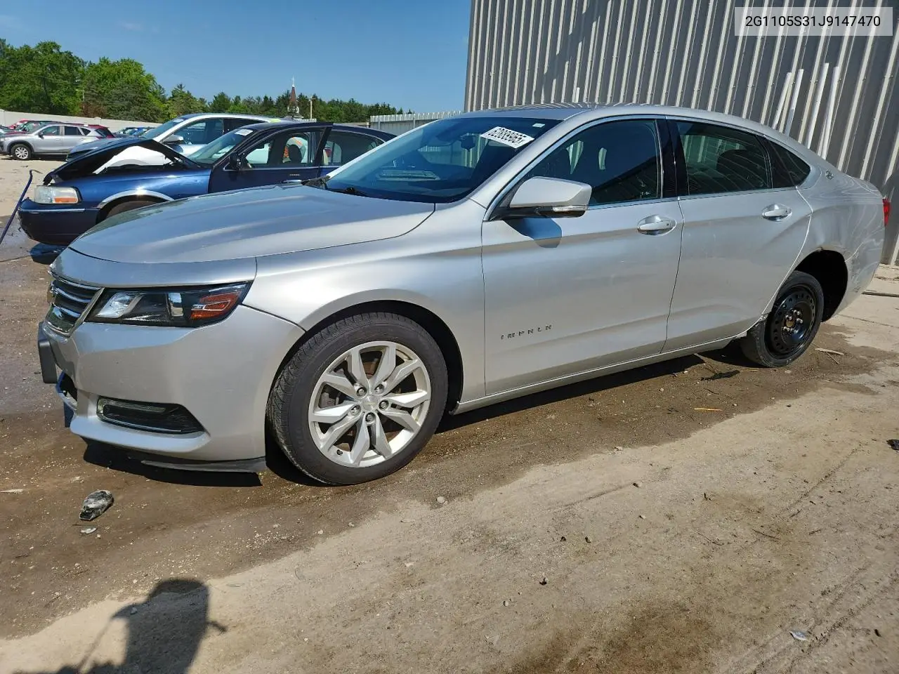 2018 Chevrolet Impala Lt VIN: 2G1105S31J9147470 Lot: 62888965