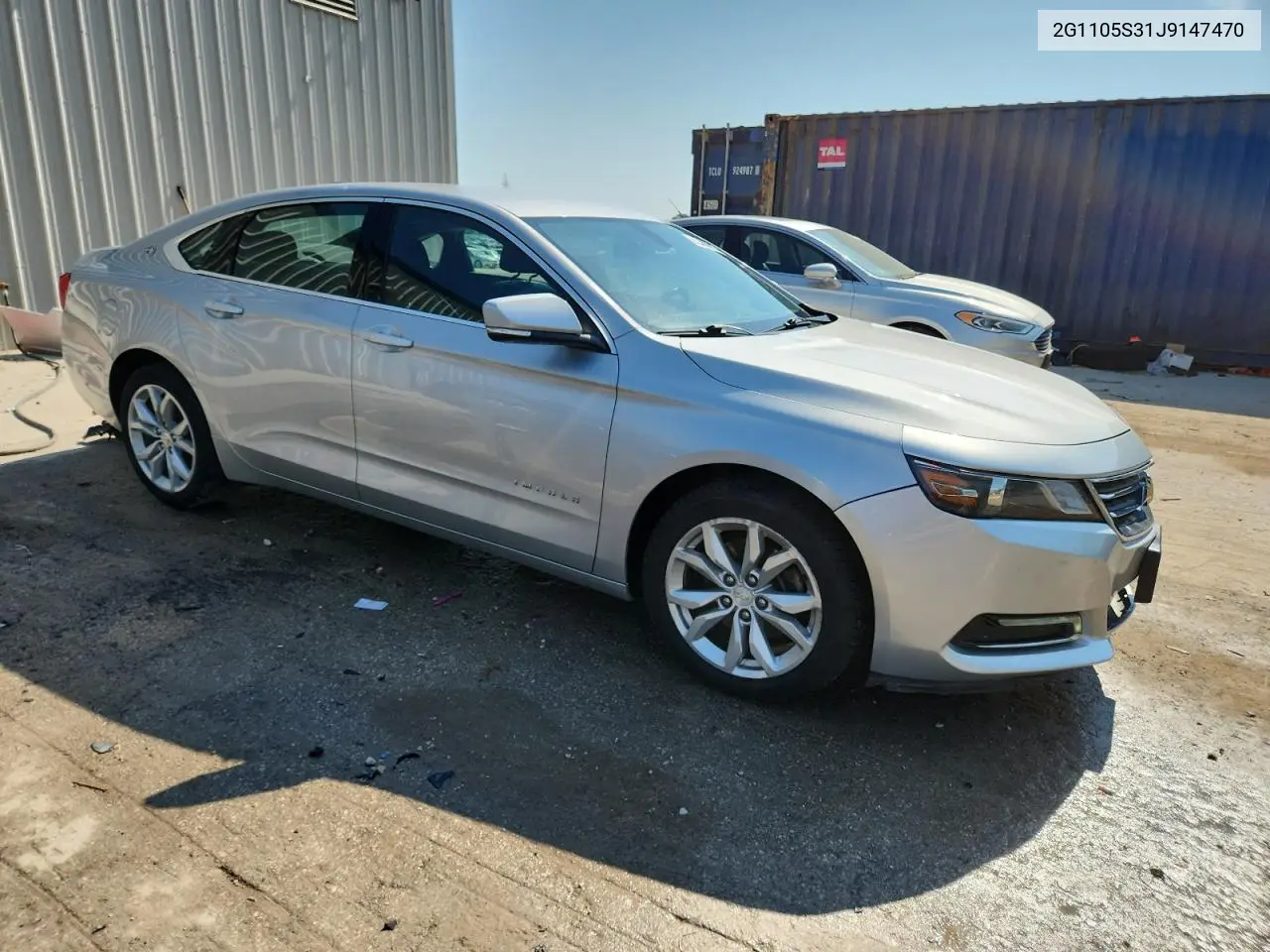 2018 Chevrolet Impala Lt VIN: 2G1105S31J9147470 Lot: 62888965