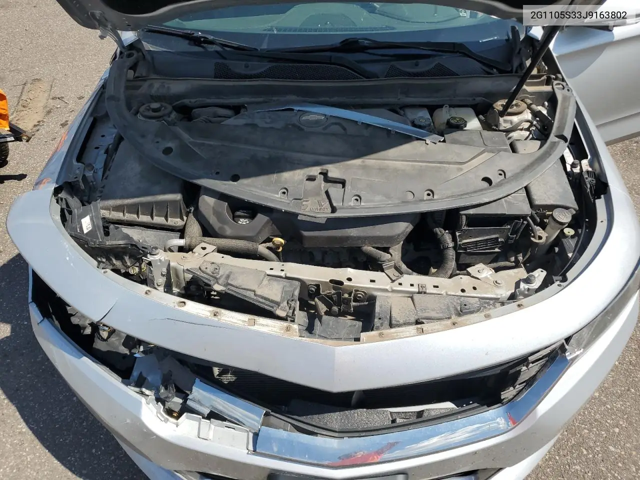 2018 Chevrolet Impala Lt VIN: 2G1105S33J9163802 Lot: 62892315