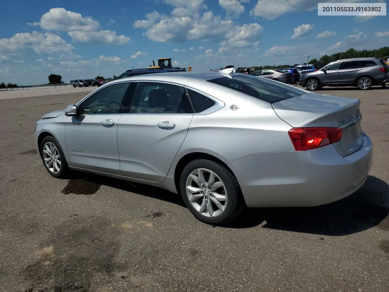 2018 Chevrolet Impala Lt VIN: 2G1105S33J9163802 Lot: 62892315