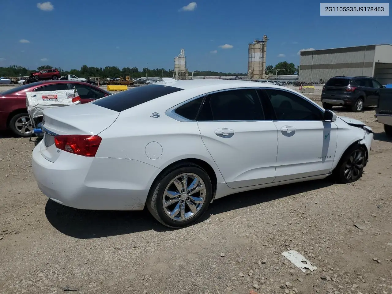 2018 Chevrolet Impala Lt VIN: 2G1105S35J9178463 Lot: 63082905