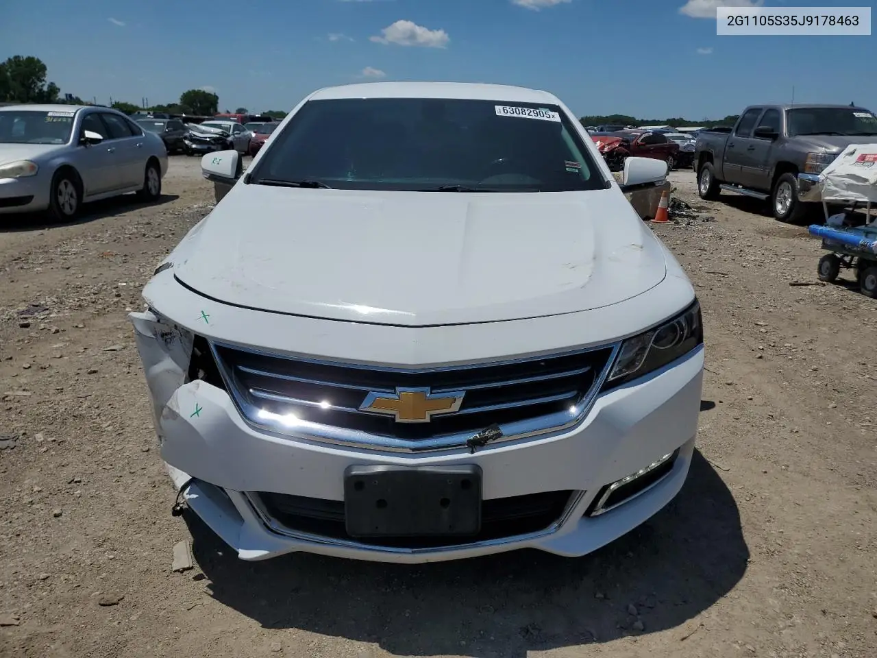 2018 Chevrolet Impala Lt VIN: 2G1105S35J9178463 Lot: 63082905