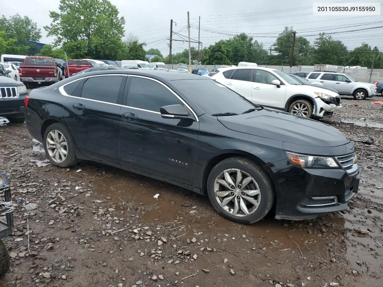2018 Chevrolet Impala Lt VIN: 2G1105S30J9155950 Lot: 63090425