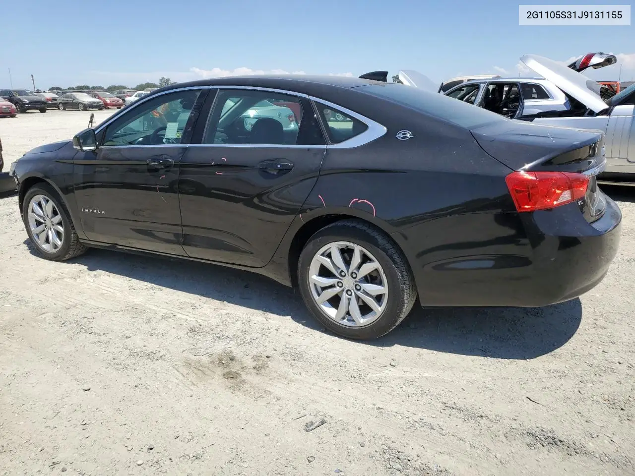 2018 Chevrolet Impala Lt VIN: 2G1105S31J9131155 Lot: 63090595