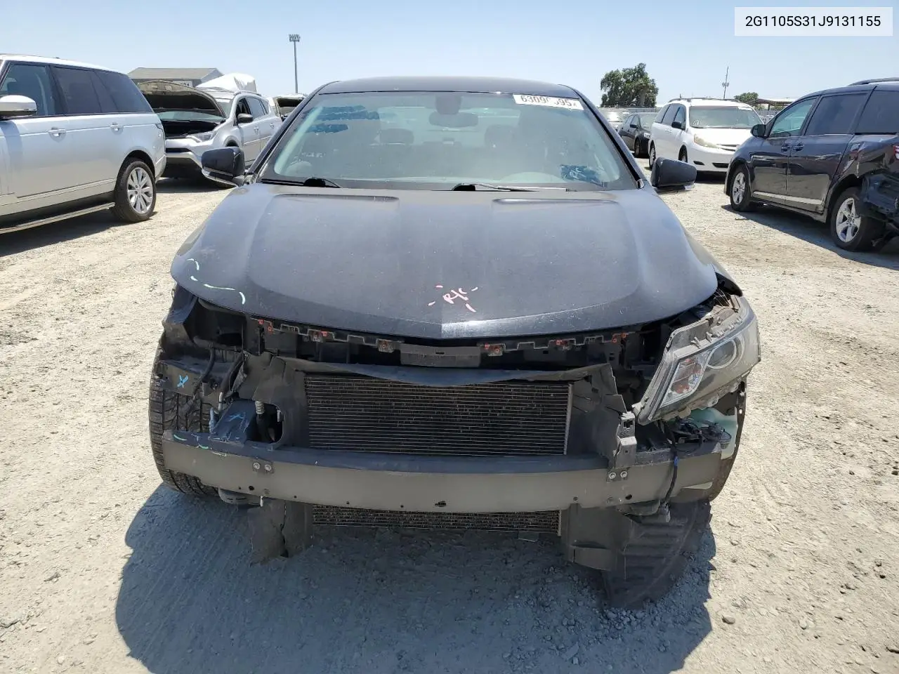 2018 Chevrolet Impala Lt VIN: 2G1105S31J9131155 Lot: 63090595