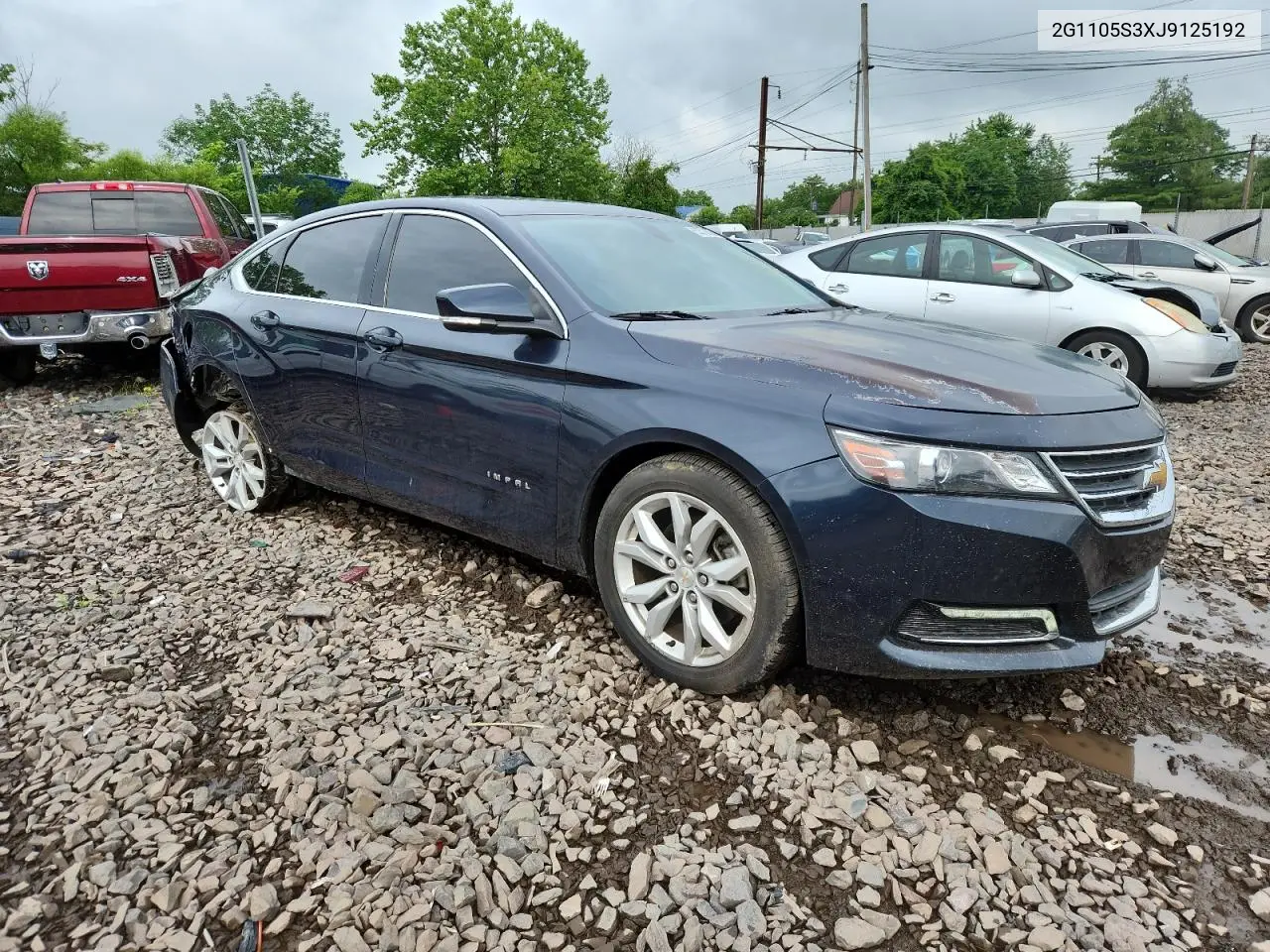 2018 Chevrolet Impala Lt VIN: 2G1105S3XJ9125192 Lot: 63379955