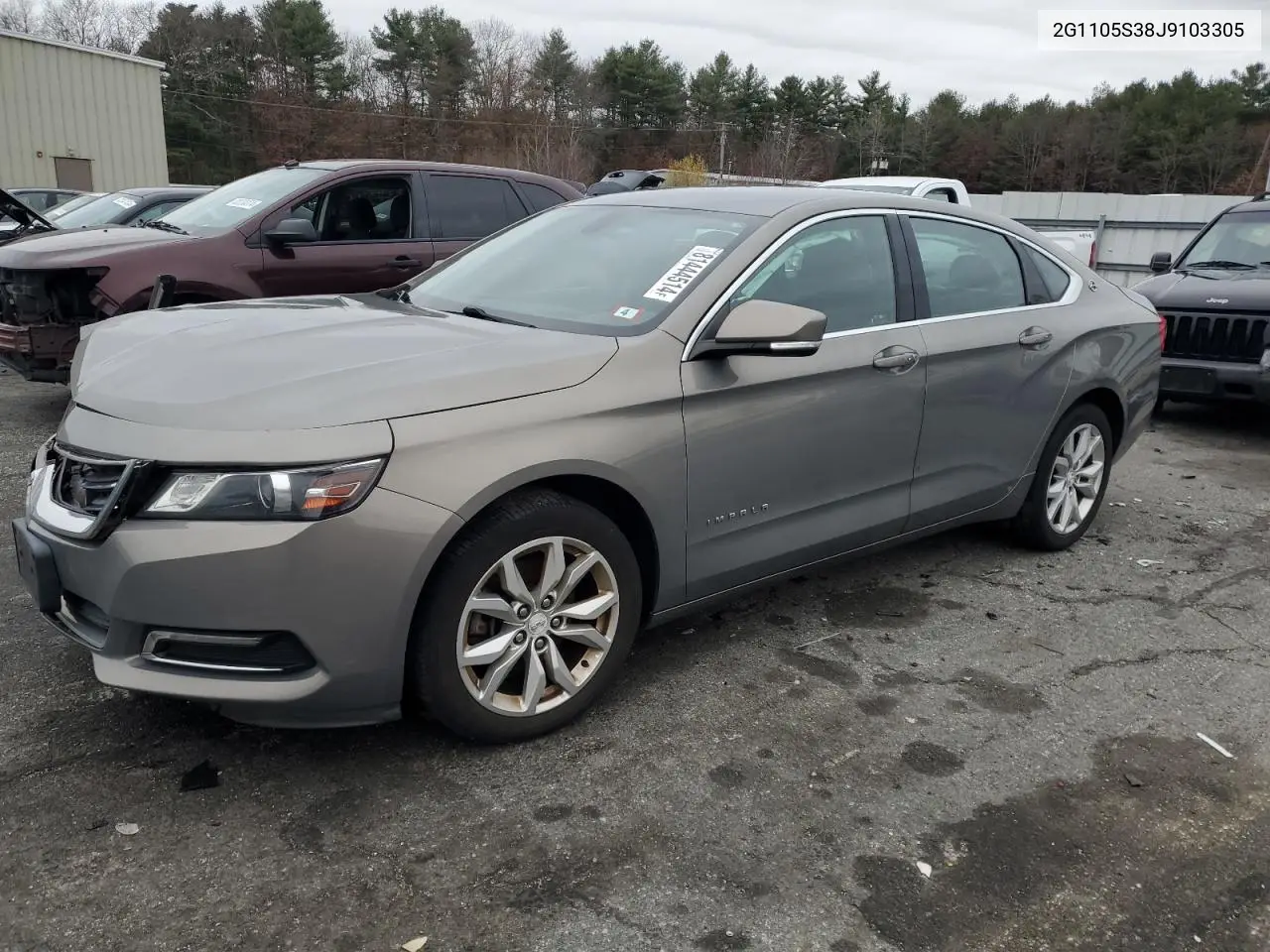 2018 Chevrolet Impala Lt VIN: 2G1105S38J9103305 Lot: 81444514