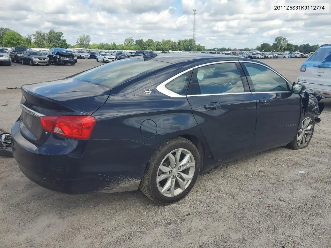 2019 Chevrolet Impala Lt VIN: 2G11Z5S31K9112774 Lot: 56478785