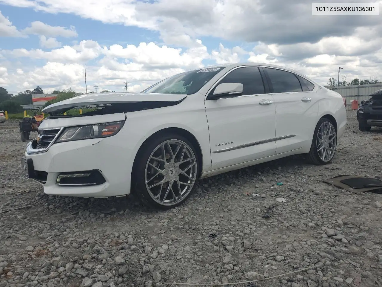 2019 Chevrolet Impala Lt VIN: 1G11Z5SAXKU136301 Lot: 56589845