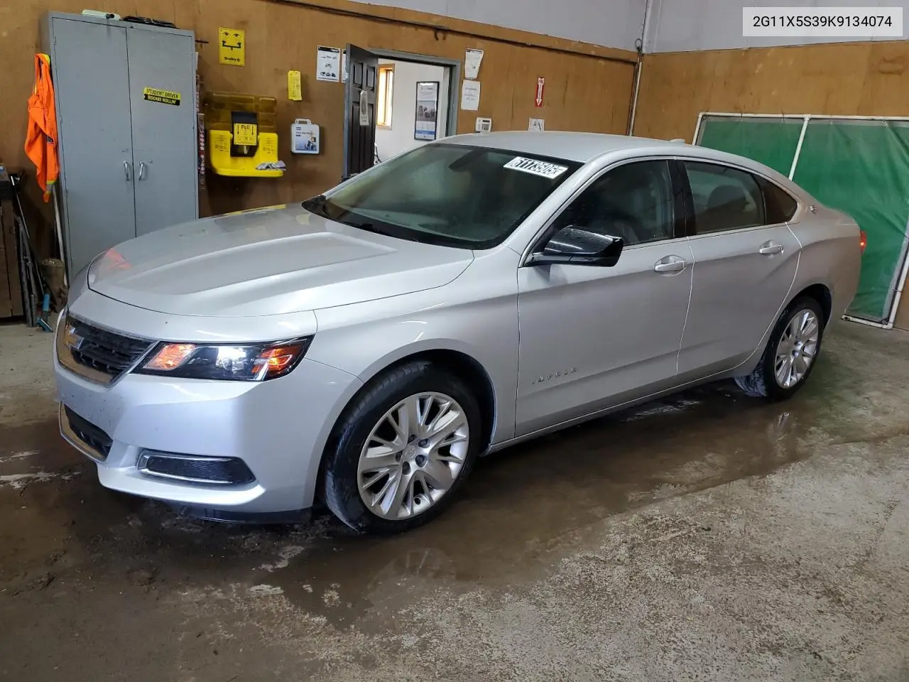 2019 Chevrolet Impala Ls VIN: 2G11X5S39K9134074 Lot: 61173505