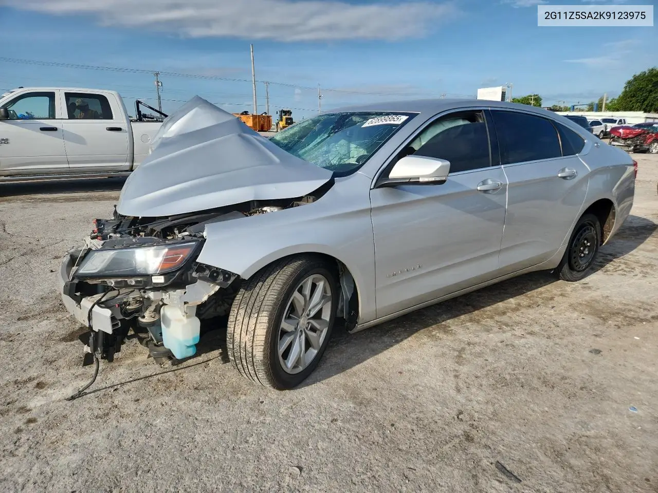 2019 Chevrolet Impala Lt VIN: 2G11Z5SA2K9123975 Lot: 62899865