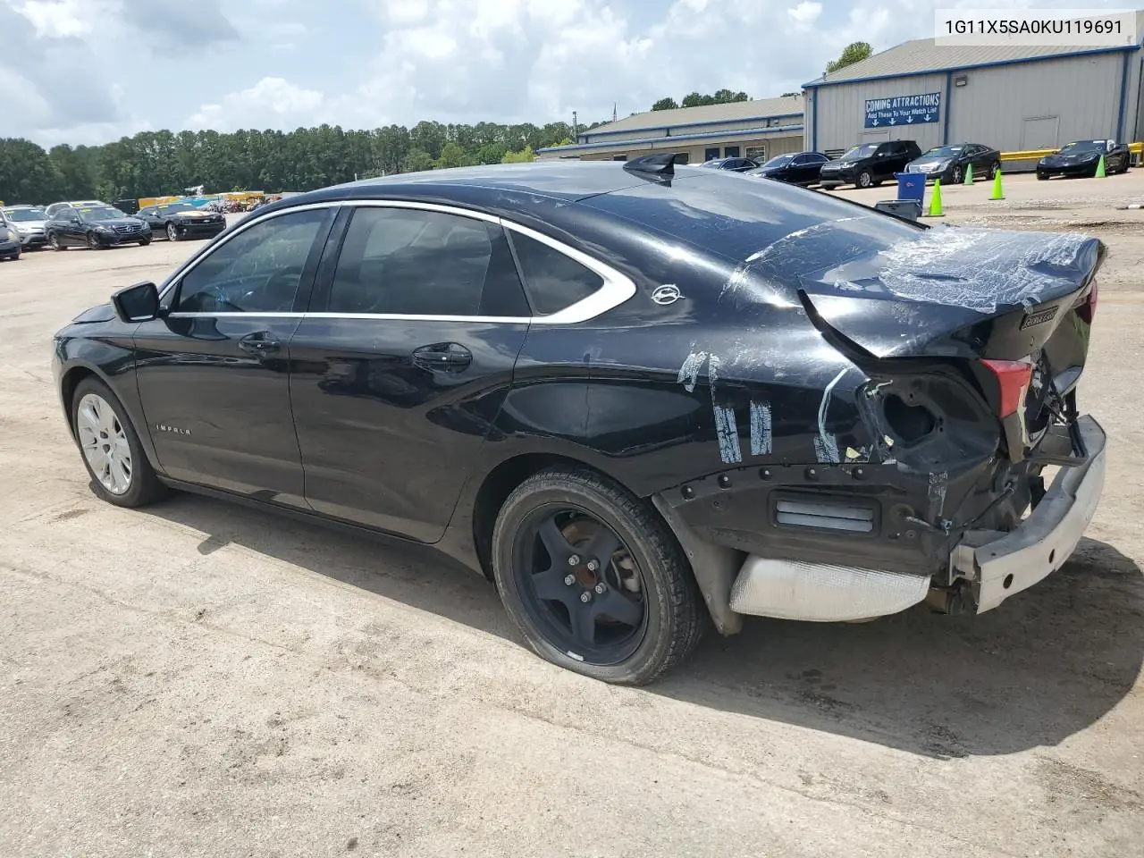 2019 Chevrolet Impala Ls VIN: 1G11X5SA0KU119691 Lot: 62927335