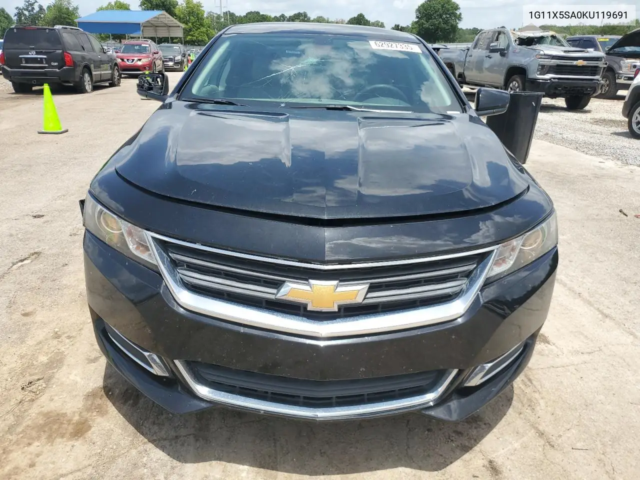 2019 Chevrolet Impala Ls VIN: 1G11X5SA0KU119691 Lot: 62927335