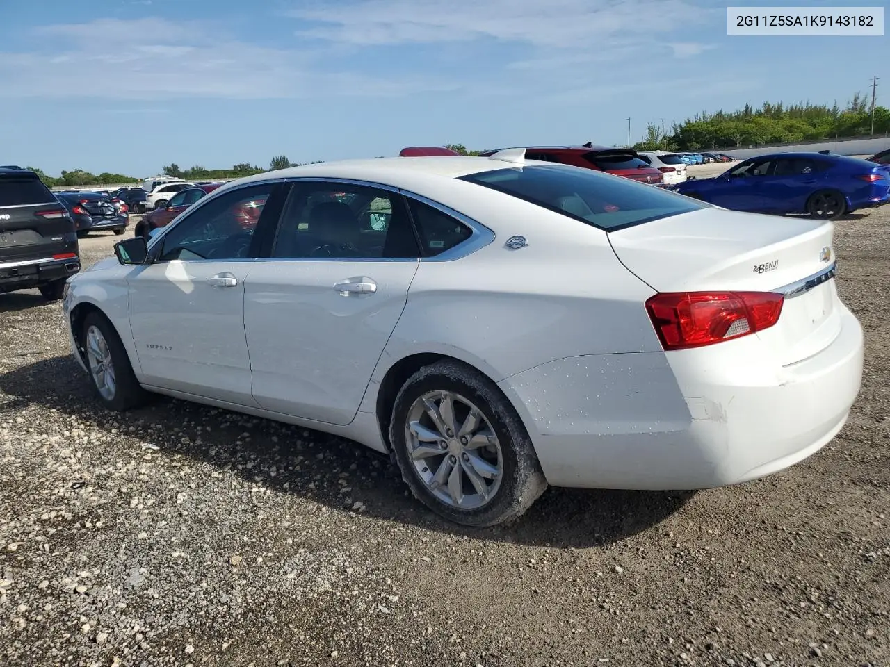 2019 Chevrolet Impala Lt VIN: 2G11Z5SA1K9143182 Lot: 63054405
