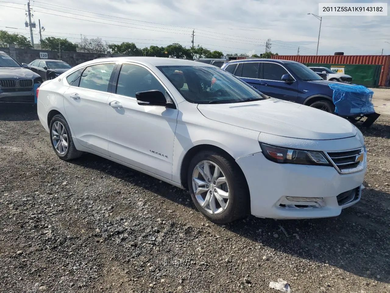 2019 Chevrolet Impala Lt VIN: 2G11Z5SA1K9143182 Lot: 63054405
