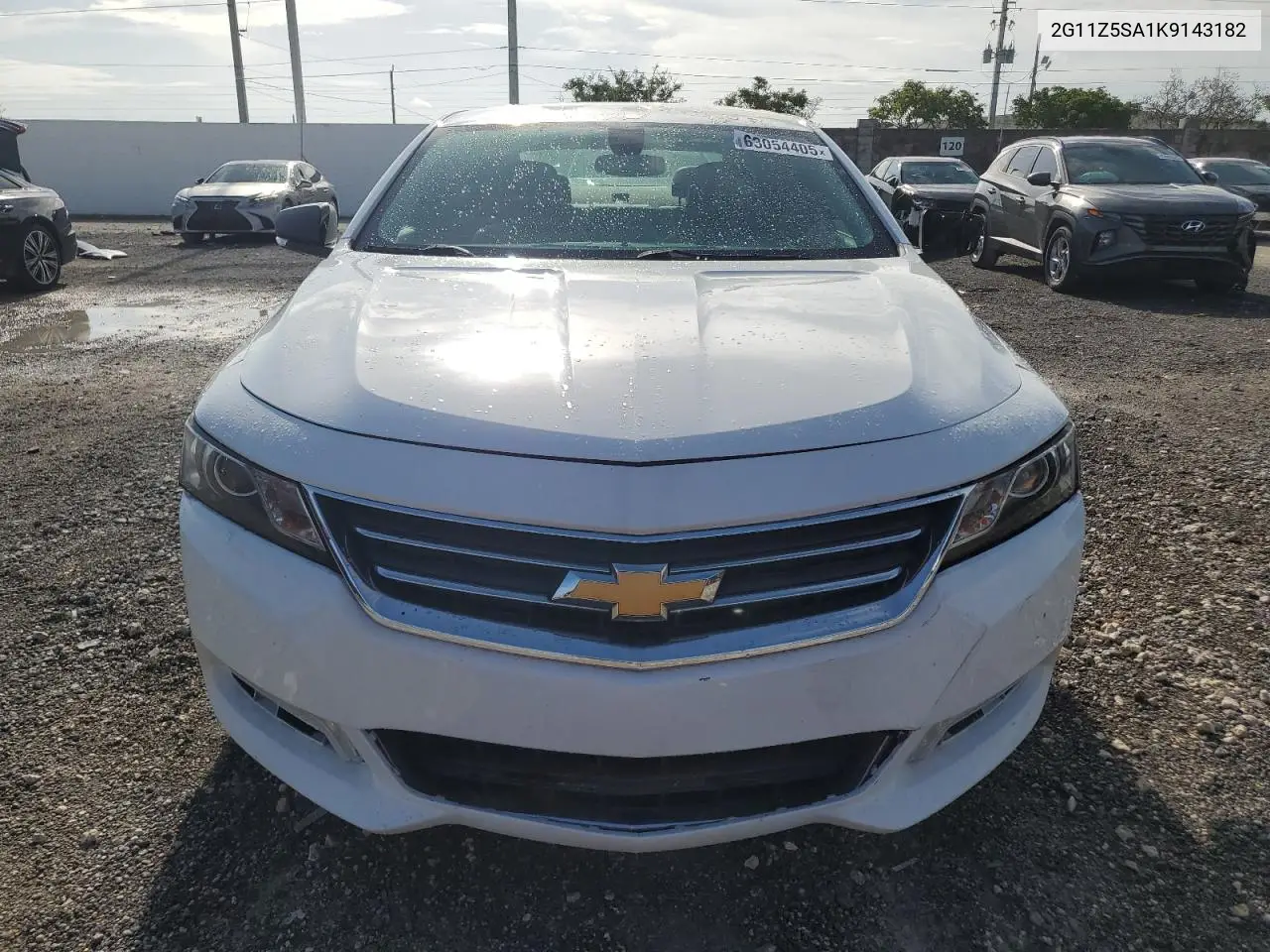 2019 Chevrolet Impala Lt VIN: 2G11Z5SA1K9143182 Lot: 63054405