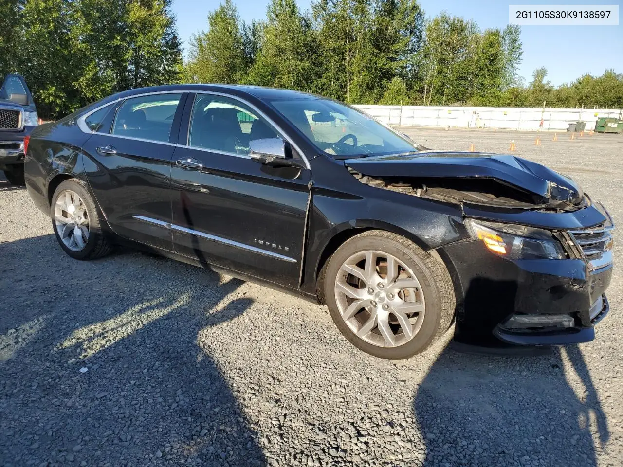 2019 Chevrolet Impala Premier VIN: 2G1105S30K9138597 Lot: 63249175