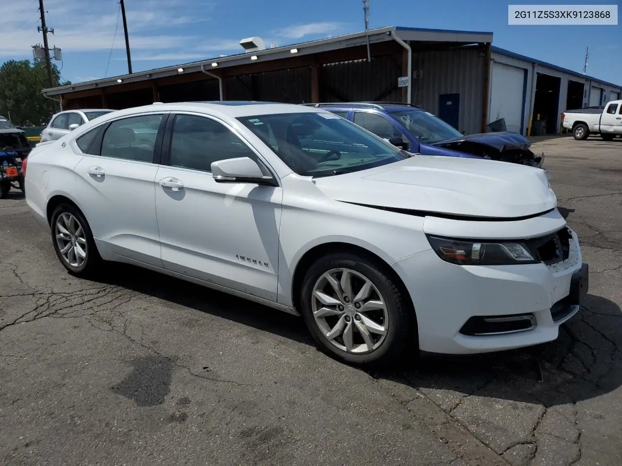 2019 Chevrolet Impala Lt VIN: 2G11Z5S3XK9123868 Lot: 63707365