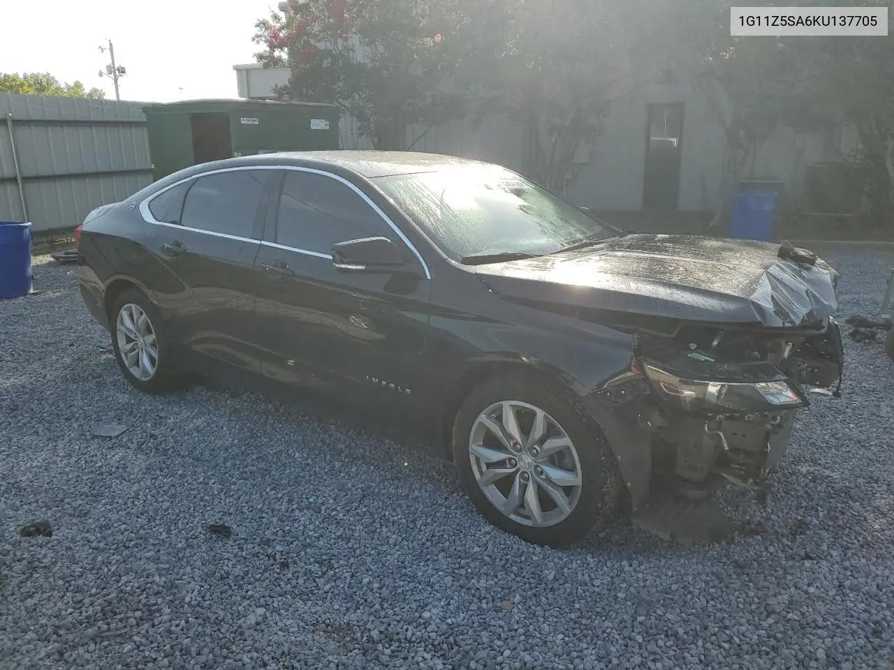 2019 Chevrolet Impala Lt VIN: 1G11Z5SA6KU137705 Lot: 65607075