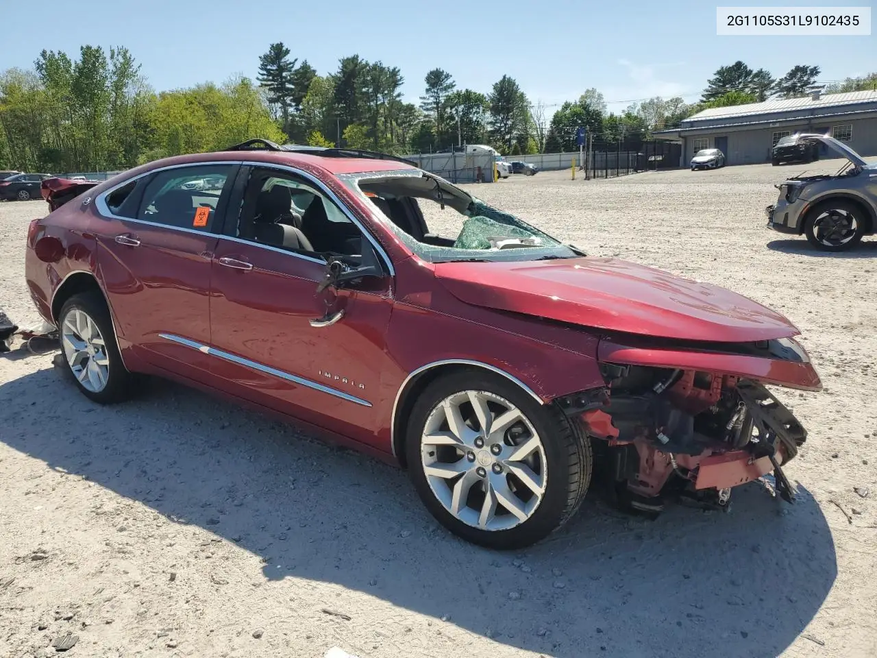 2020 Chevrolet Impala Premier VIN: 2G1105S31L9102435 Lot: 56831235