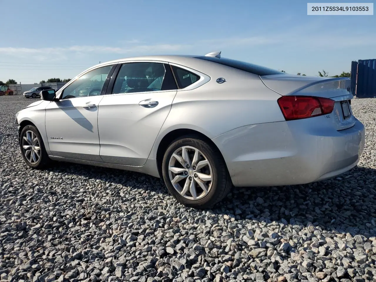 2020 Chevrolet Impala Lt VIN: 2G11Z5S34L9103553 Lot: 56832275