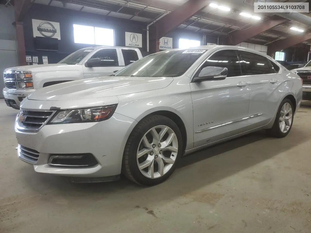 2020 Chevrolet Impala Premier VIN: 2G1105S34L9103708 Lot: 56901005