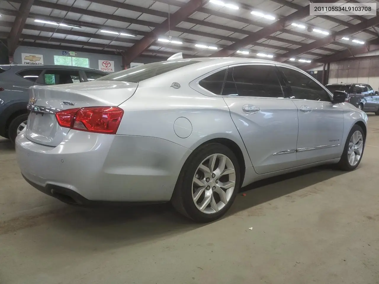 2020 Chevrolet Impala Premier VIN: 2G1105S34L9103708 Lot: 56901005