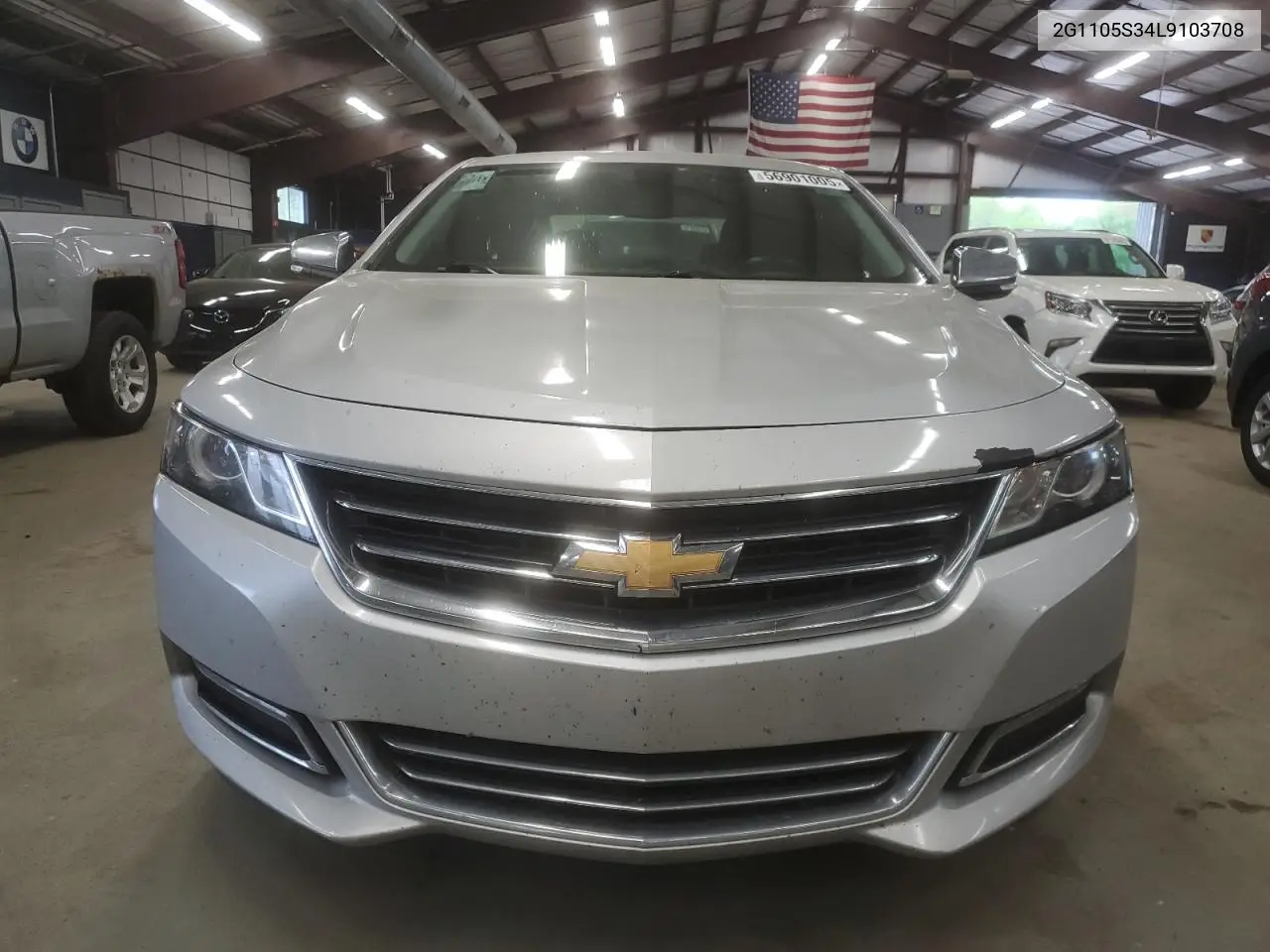 2020 Chevrolet Impala Premier VIN: 2G1105S34L9103708 Lot: 56901005