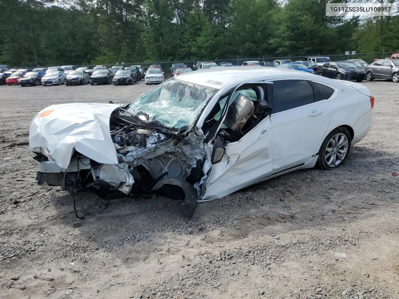 2020 Chevrolet Impala Lt VIN: 1G11Z5S35LU108957 Lot: 60170965