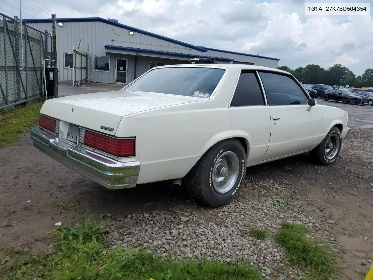 1981 Chevrolet Malibu VIN: 1G1AT27K7BD504354 Lot: 63085525