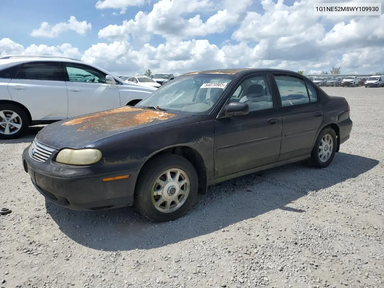 1998 Chevrolet Malibu Ls VIN: 1G1NE52M8WY109930 Lot: 54070905