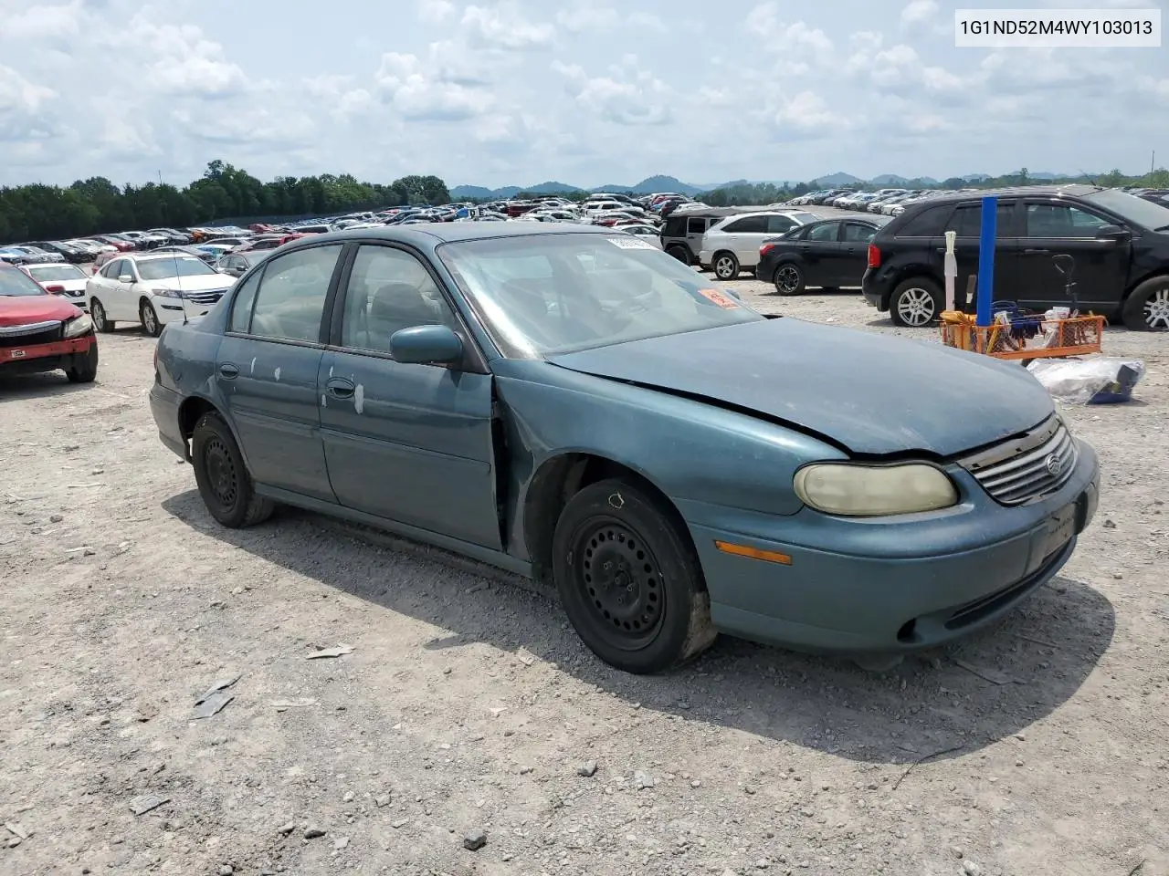 1998 Chevrolet Malibu VIN: 1G1ND52M4WY103013 Lot: 58974015