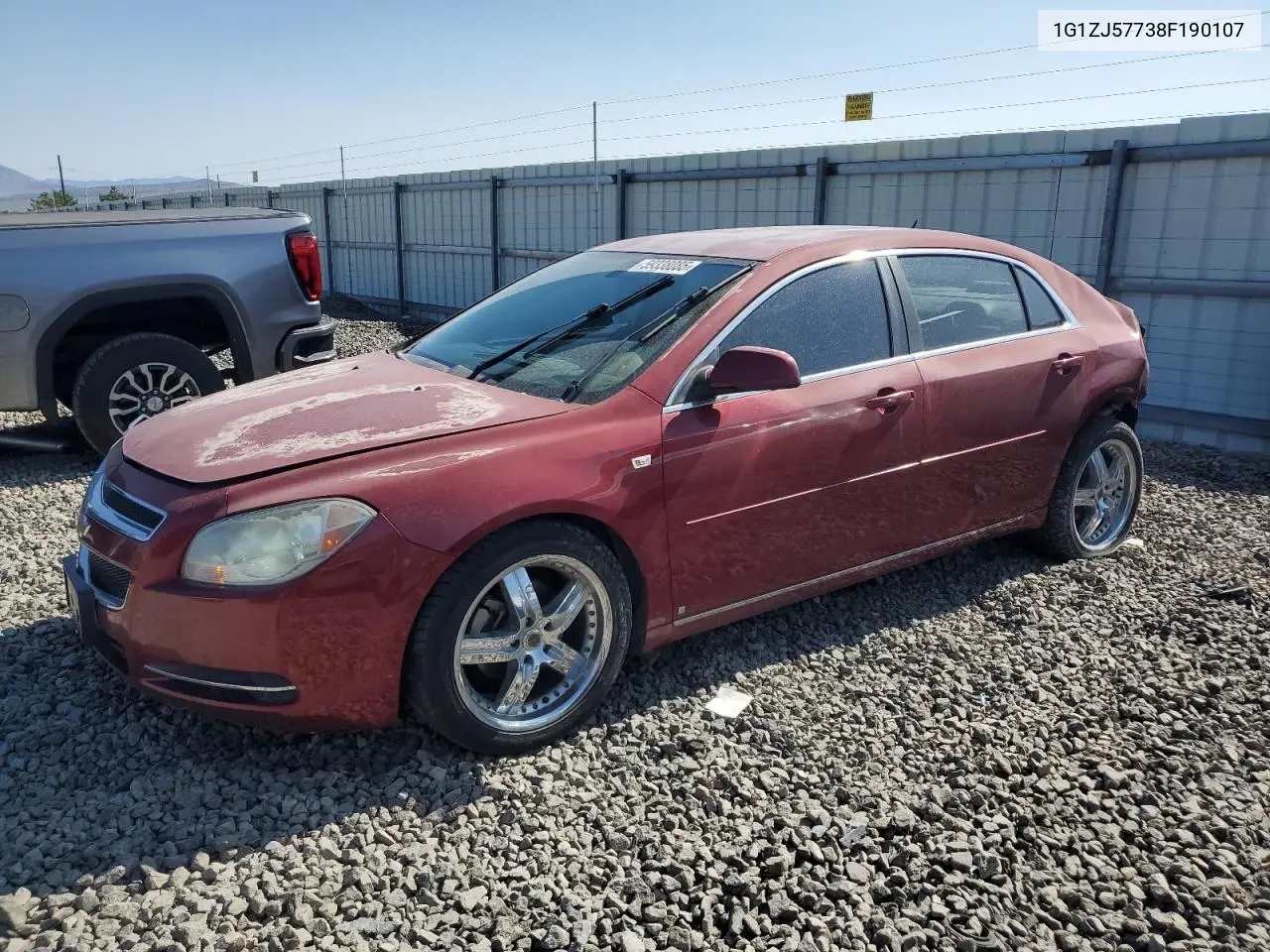 2008 Chevrolet Malibu 2Lt VIN: 1G1ZJ57738F190107 Lot: 59338085